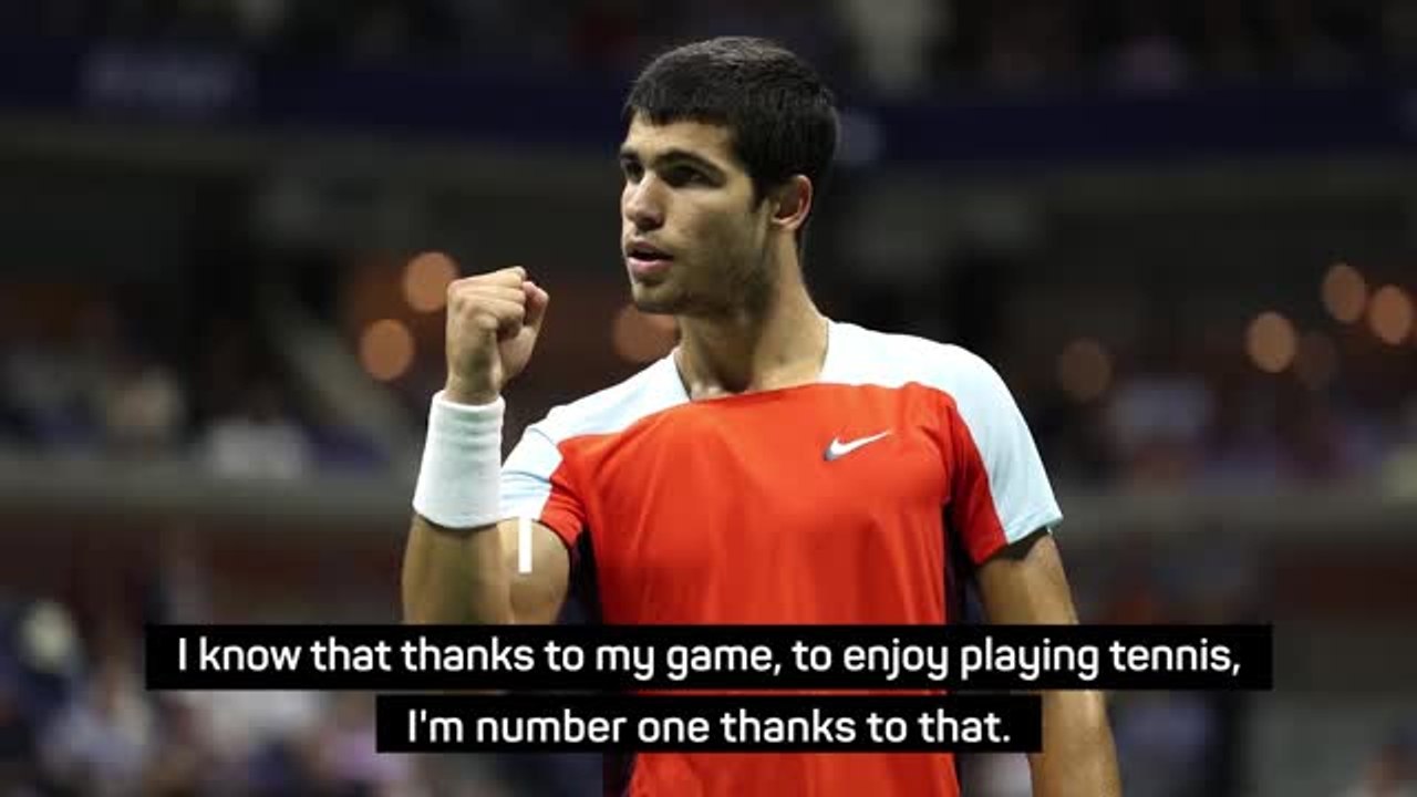 Alcaraz on being number one, and Djokovic playing the Australian Open