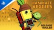Kamikaze Veggies - Release Trailer | PS5 & PS4 Games