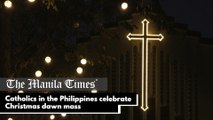Catholics in the Philippines celebrate Christmas dawn mass