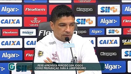 Peixe se prepara para a Libertadores