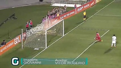 Veja os melhores momentos do empate entre Santos e Palmeiras no Pacaembu