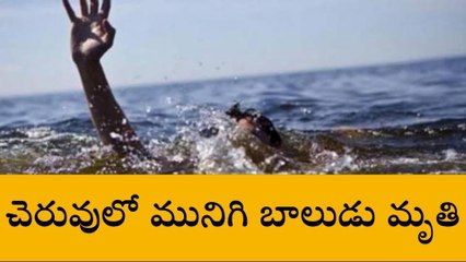 నర్సంపేట: విషాదం.. ప్రమాదవశాత్తు చెరువులో మునిగి బాలుడు మృతి