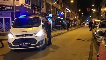 Erzurum’da iş yerine silahlı saldırı: 1 yaralı