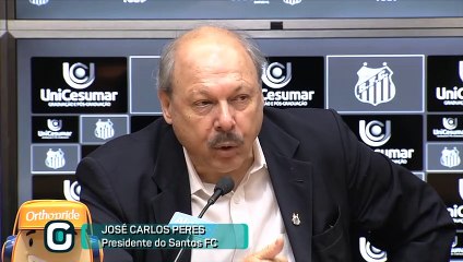 Santos veja como foi a coletiva com o presidente José Carlos Peres - (VE)