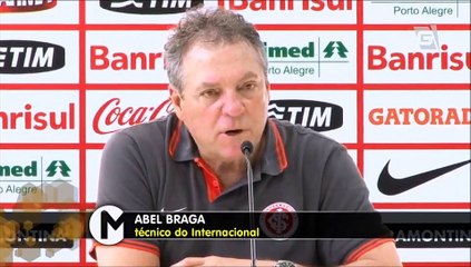 Abel Braga lamenta infantilidade na derrota para o Corinthians