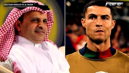 RONALDO CUMAN BALAS DENGAN SENYUMAN  Cara Presiden Al-Nassr Ejek Ronaldo Usai Gagal Memberlinya