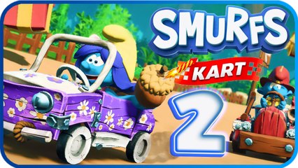 Smurfs Kart Gameplay Part 2 (Nintendo Switch) Forest Cup