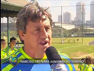 Narciso é o novo técnico das categorias de base do Verdão