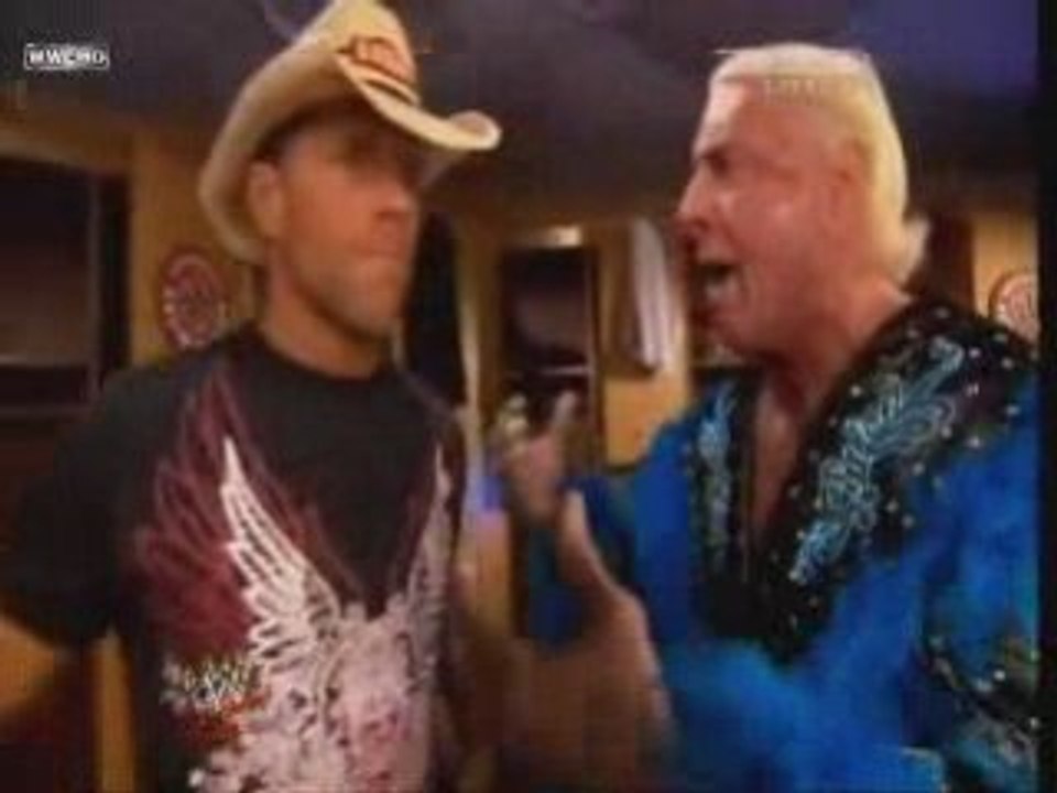 Ric Flair tells HBK to back off  3.17.08