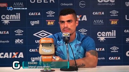 Egídio fala do duelo diante do Santos pela Copa do Brasil