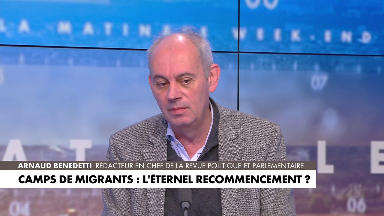Arnaud Benedetti : «On dispatche les migrants dans plusieurs villes mais le problème demeure entier»