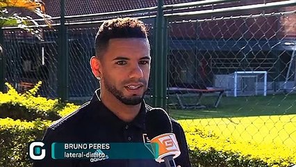 Bruno Peres A gente ainda não ganhou nada e temos que manter a humildade