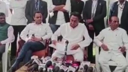 छिंदवाड़ा: नाथ ने शिव पर साधा निशाना, निवास पर की पत्रकारवार्ता