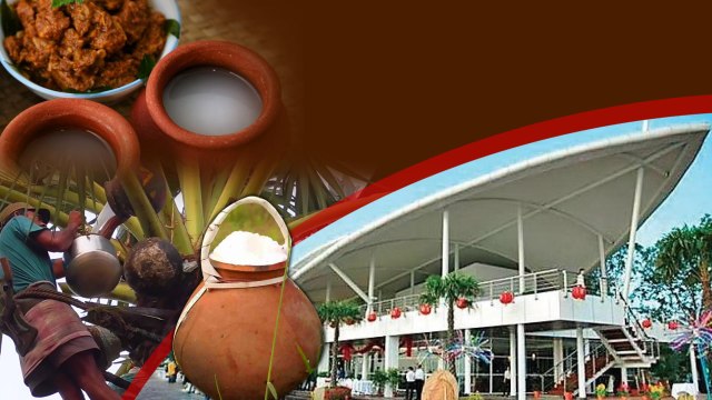 Neera కావాలా నాయన..! హుస్సేన్ సాగర్ తీరాన కల్లు దుకాణం *Telangana | Telugu OneIndia