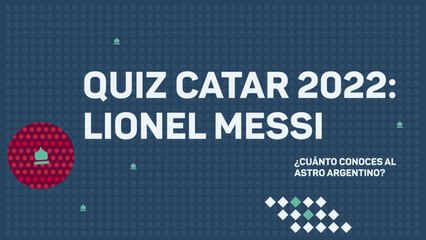 El quiz de Messi en el Mundial de Qatar