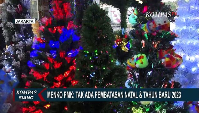 Menko PMK Sebut Tak Ada Pembatasan Perayaan Natal dan Tahun Baru