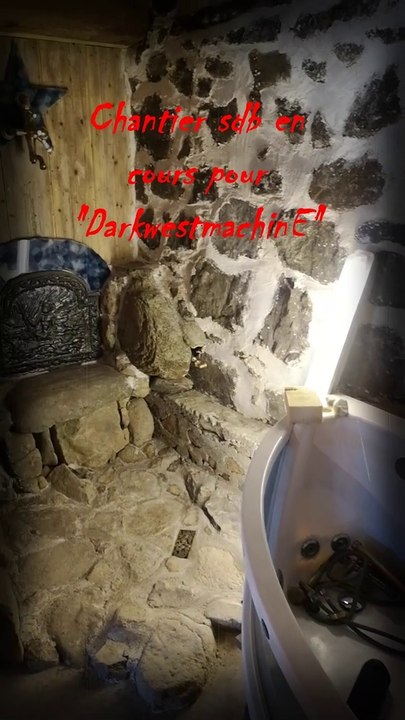 #short chantier en cours salle de bain dark western a suivre...!