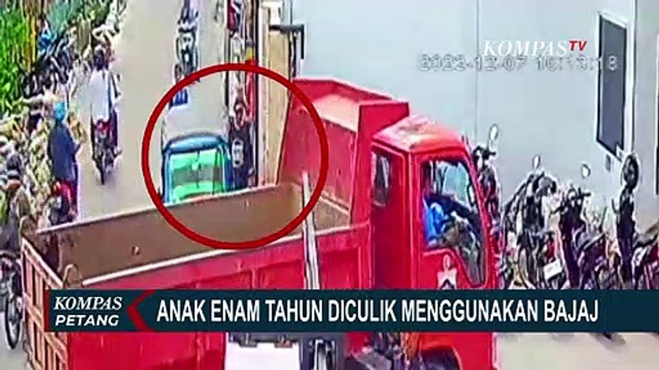 Terekam CCTV! Aksi Penculikan Bocah Perempuan Usia 6 Tahun, Pelaku dan Korban Saling Kenal