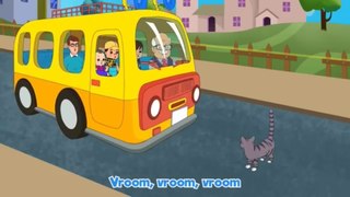 Wheels On The Bus Go Round And Round | Funny kidsSong
