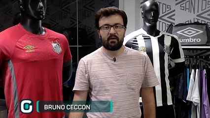 Confira como foi a apresentação da nova camisa do Santos