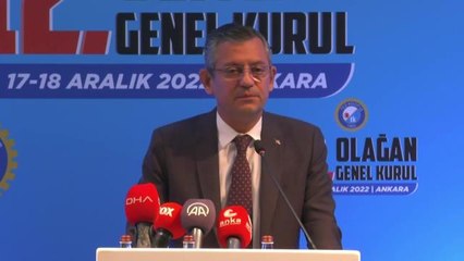 Özgür Özel: "Türkiye'nin Bütün Demokratları Birlikteyiz.