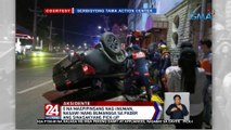 6 na magpipinsang nag-inuman, nasawi nang bumangga sa pader ang sinasakyang pick-up | 24 Oras Weekend