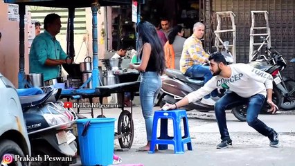 Funny prank with eggs 