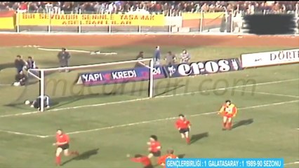 Gençlerbirliği 1-1 Galatasaray [HD] 19.11.1989 - 1989-1990 Turkish 1st League Matchday 8