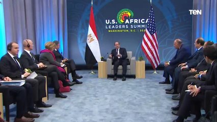 السيسي يعود إلى أرض الوطن بعد مشاركته في فعاليات القمة الأمريكية الإفريقية بواشنطن