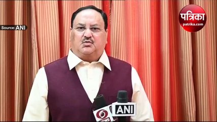 राहुल गांधी का बयान सेना का तोड़ रहा है मनोबल : जेपी नड्डा