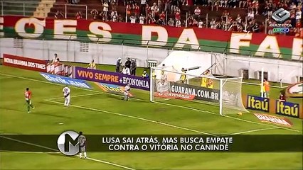 Assista aos melhores momentos de Portuguesa e Vitória