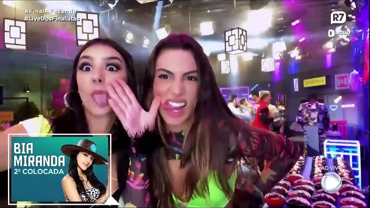 Live dos Finalistas: Bia fala sobre a experiência de participar do reality e rasga o verbo sobre acusação de ser uma pessoa manipulável - A Fazenda 14