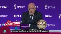 Infantino anuncia debate sobre el formato de 48 equipos para el Mundial de 2026