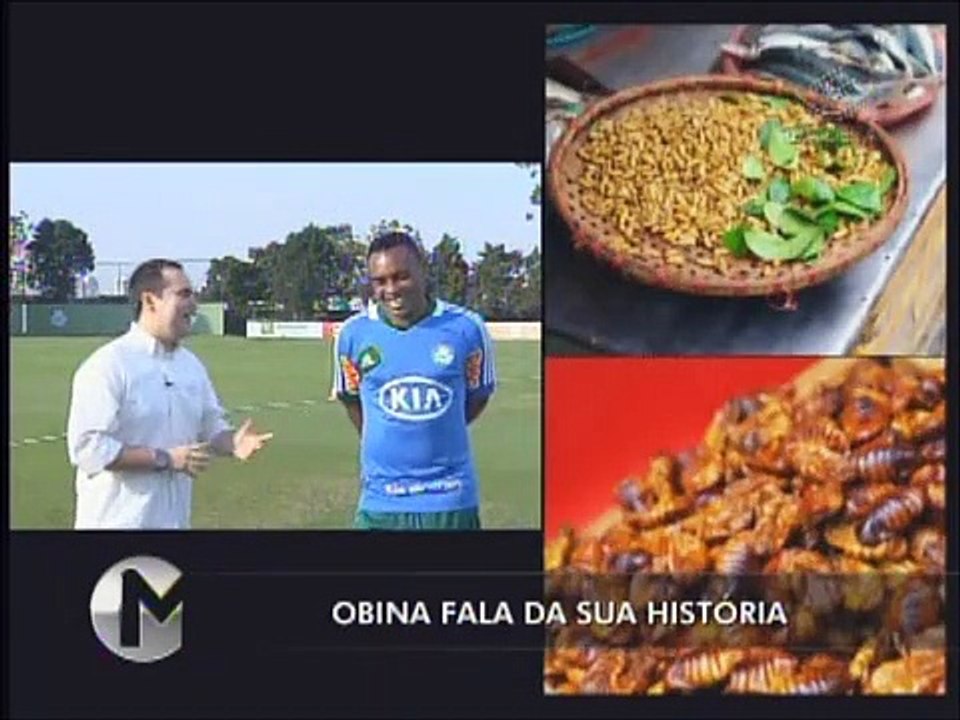 Atacante Obina explica origem de apelido e fala sobre seu passado