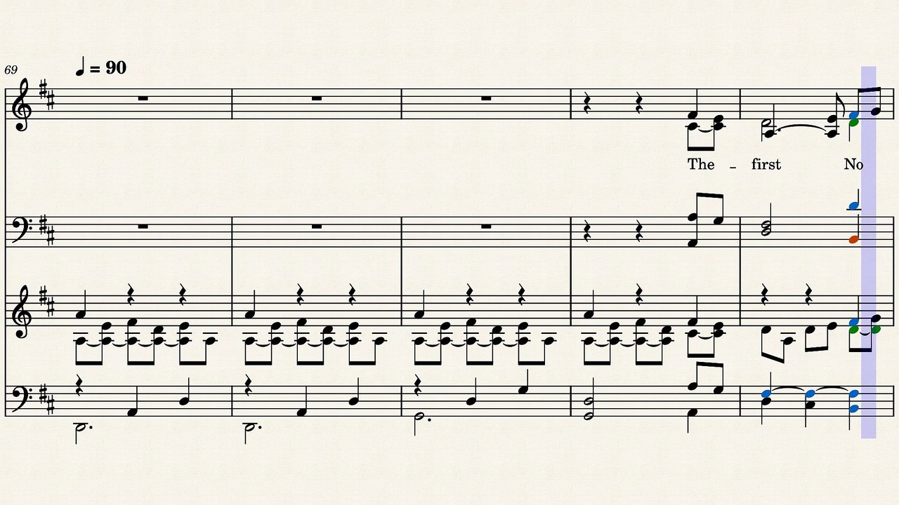 GLAD TIDINGS OF GREAT JOY - Traditional, for two pianos or piano and vocals