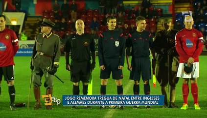 Exército alemão e inglês celebram 100 anos da Primeira Guerra