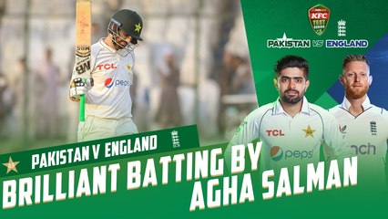 Brilliant Batting By Agha Salman | Pakistan vs England | 3rd Test Day 1 | PCB | MY2T