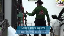 Gasolina mexicana, de las más caras de América Latina
