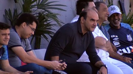 Santos treina para enfrentar o Atlético-MG veja imagens