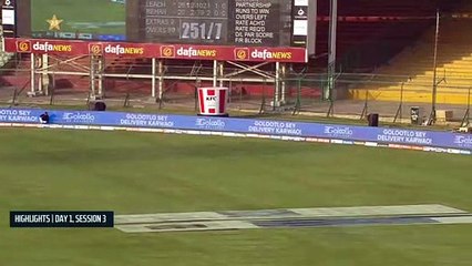 3rd Session Highlights | Pakistan vs England | 3rd Test Day 1 | PCB | MY2T