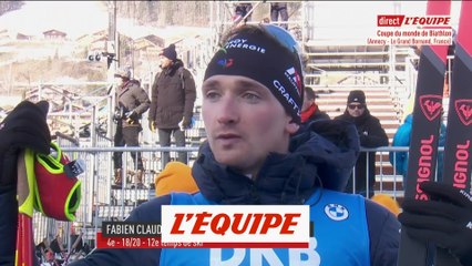 F. Claude : «Il y avait de la place pour le podium» - Biathlon - CM (H)