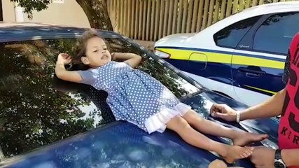 "Ela estava agitada e chorando", diz homem que resgatou menina perdida