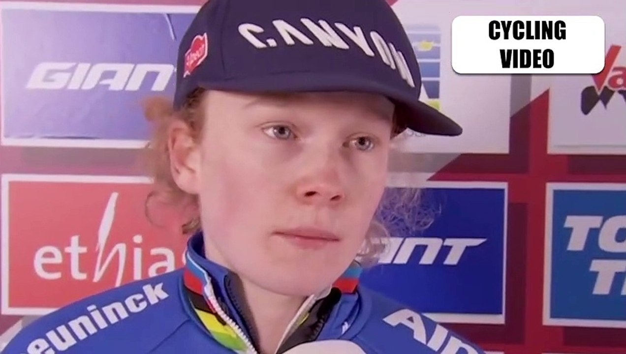 Puck Pieterse Reacts To Val di Sole Cyclocross World Cup