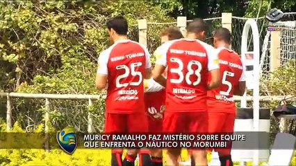 Muricy faz mistério sobre equipe que enfrenta o Náutico