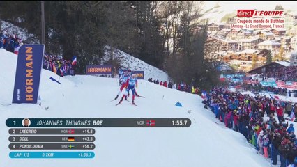 le replay de la poursuite messieurs au Grand-Bornand - Biathlon - Coupe du monde