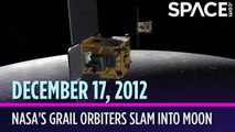 OTD In Space - December 17: NASA's GRAIL Orbiters Slam into the Moon