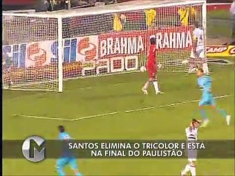 São Paulo 1 x 3 Santos 29042012 Semifinais Melhores Momentos