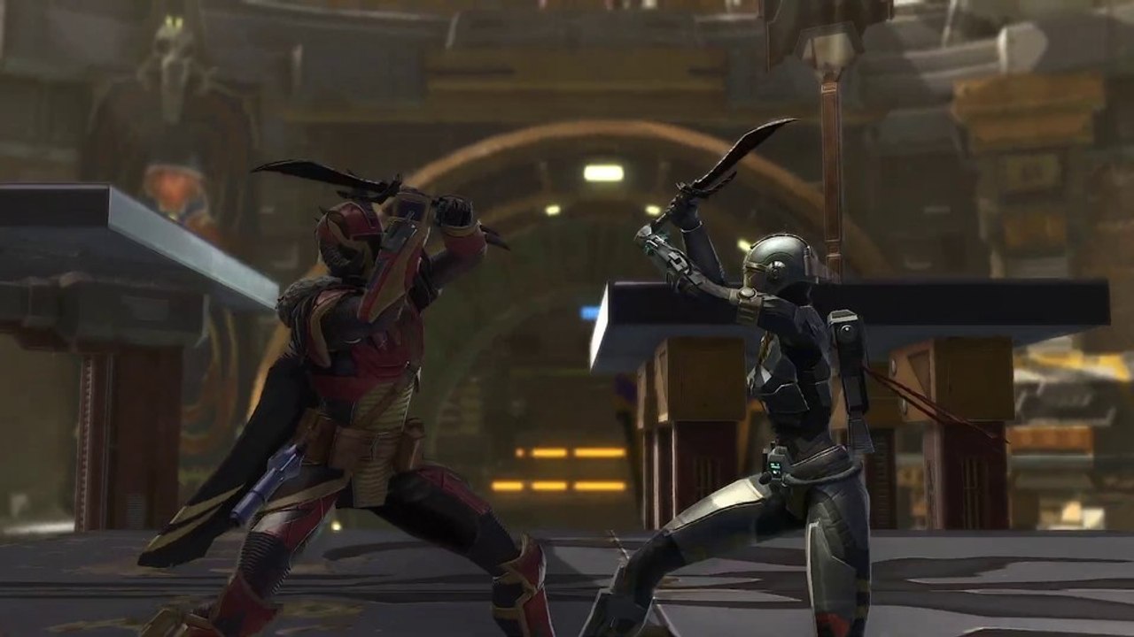 Star Wars The Old Republic: Statt Lichtschwerter gibt’s im neuen Update Klingenkämpfe
