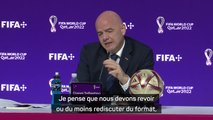 FIFA - Pour Infantino, le format de la Coupe du monde 2026 doit être revu