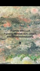 Francis MBELLA painting number 625 (détail)